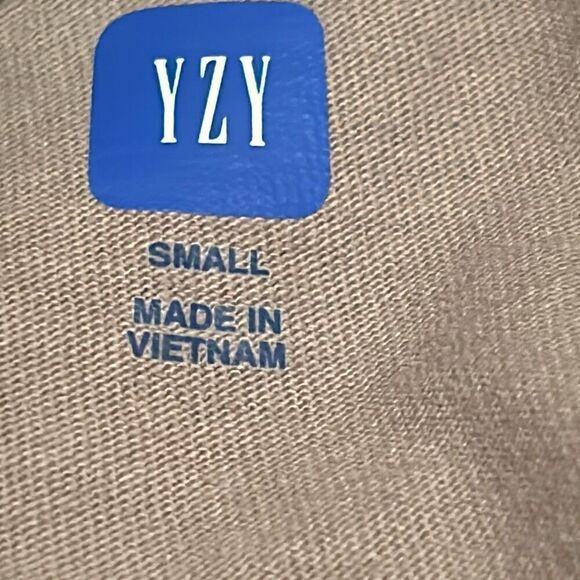 Yeezy Gap Collab Tee Shirt Gray Crewneck Men's Size S Oversized Streetwear New - Picture 7 of 11